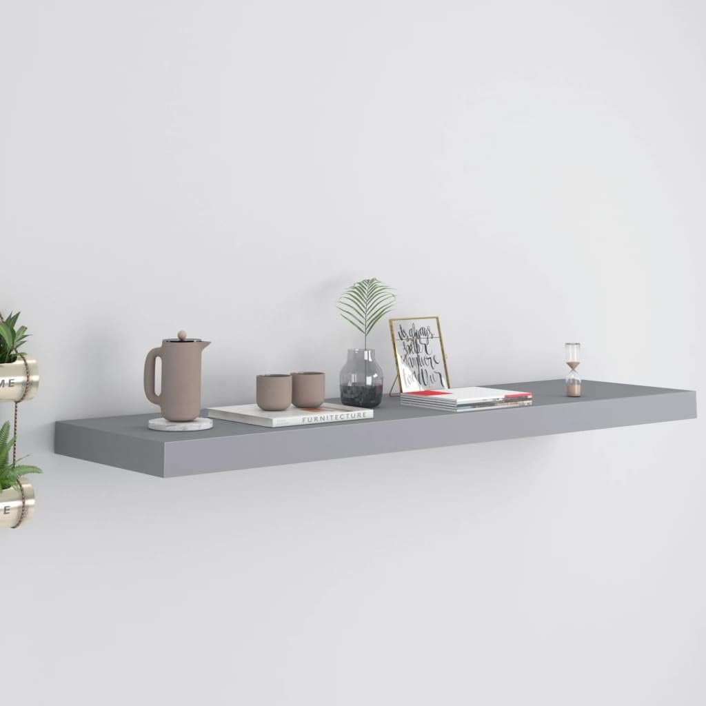FIRBNUS Floating Wall Shelf 90x23,5x3,8 cm Schweberegal Hängeregal Regale Wandregale Regalboden Rega
