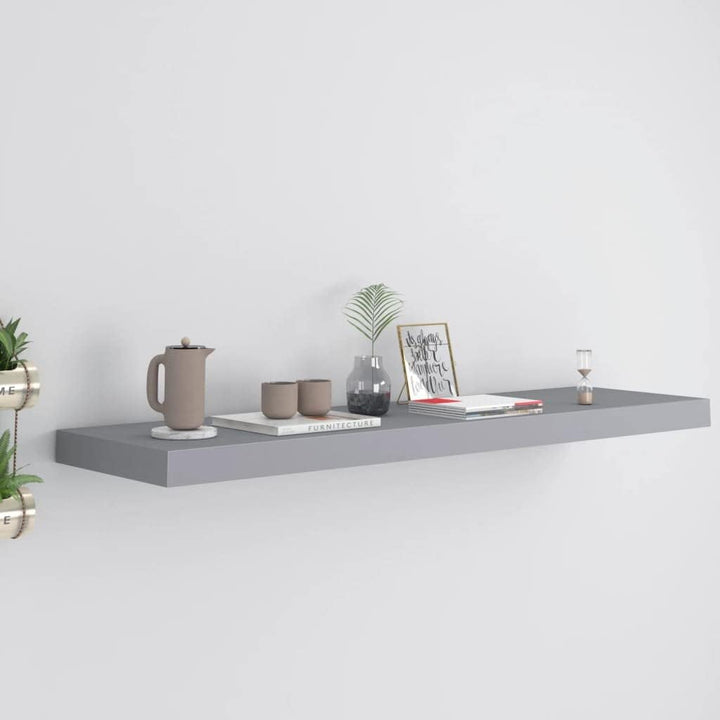 FIRBNUS Floating Wall Shelf 90x23,5x3,8 cm Schweberegal Hängeregal Regale Wandregale Regalboden Rega
