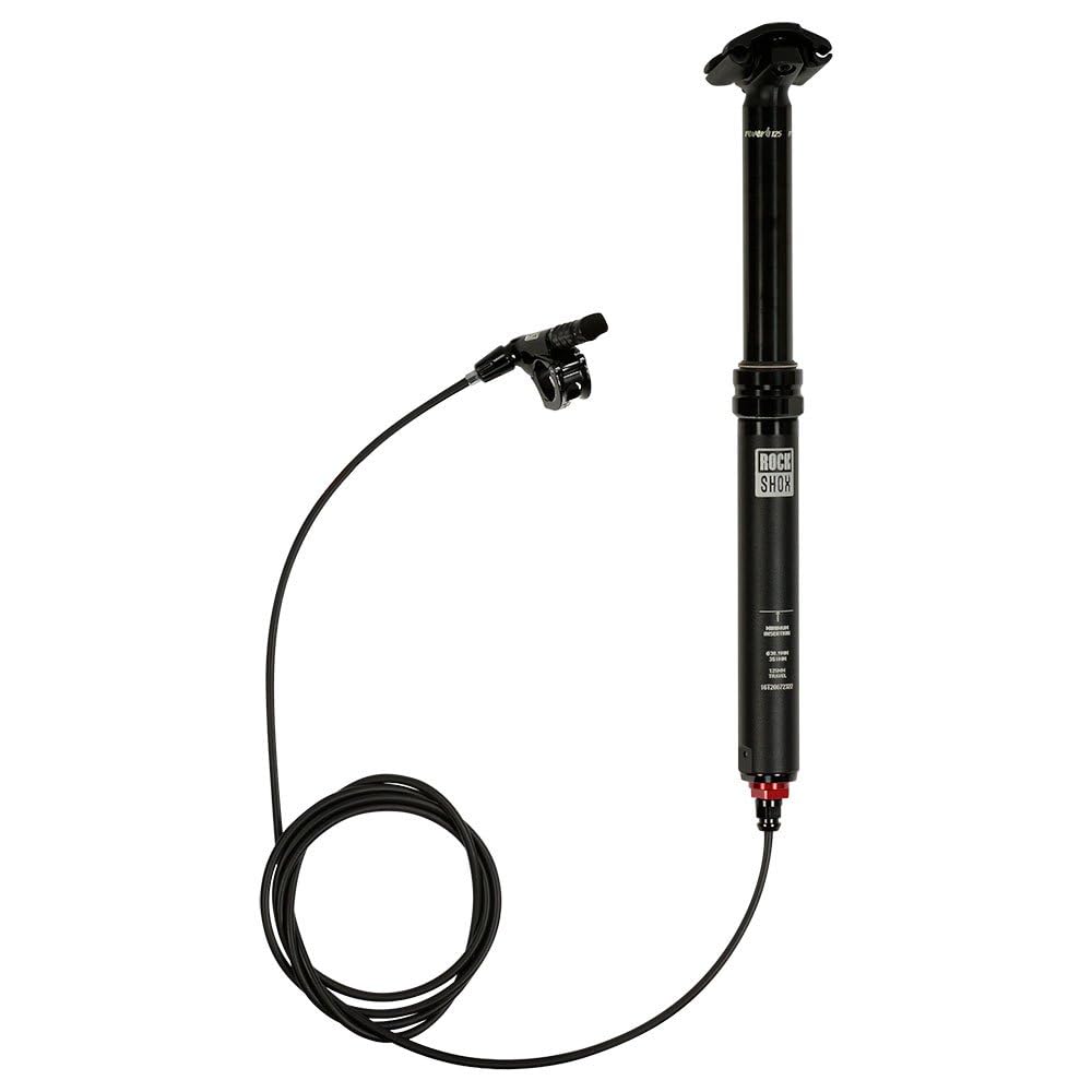 Rockshox Unisex – Erwachsene Reverb Stealth Sattelstütze, schwarz, 125mm