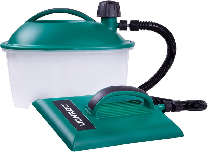 VONROC Dampftapetenablöser 2000W - 4,5L Behälter und 3,5m Dampfschlauch