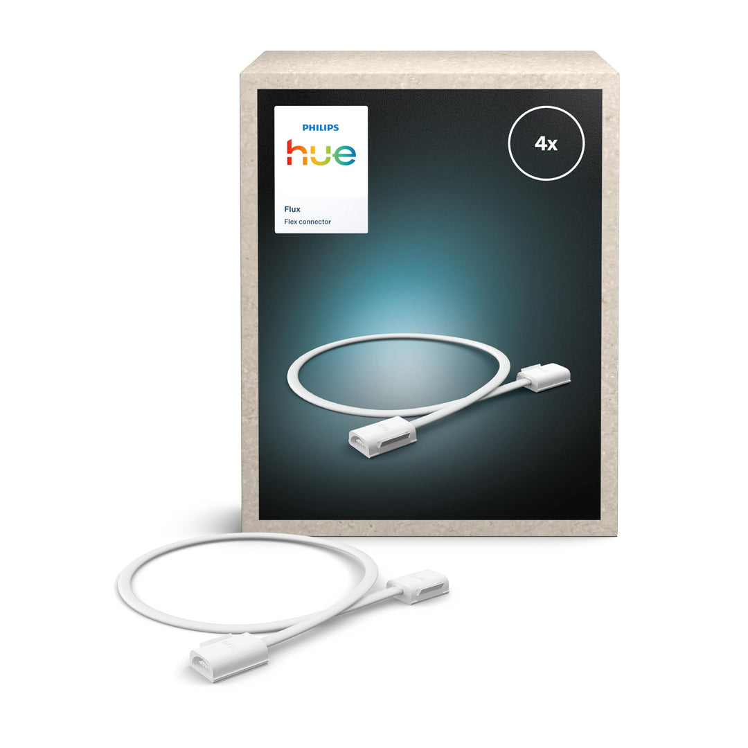 Hue Flux Flexibler Stecker für LED-Lightstrip, 50 cm, Zubehör, Flexible Innenbeleuchtung, Perfekter