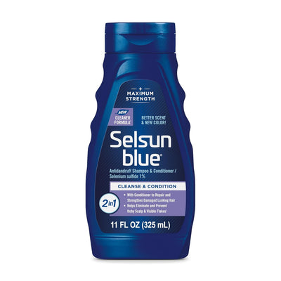 Selsun  Blue Naturals - Anti-Schuppenshampoo 2-In-1 Stärke 325 ml