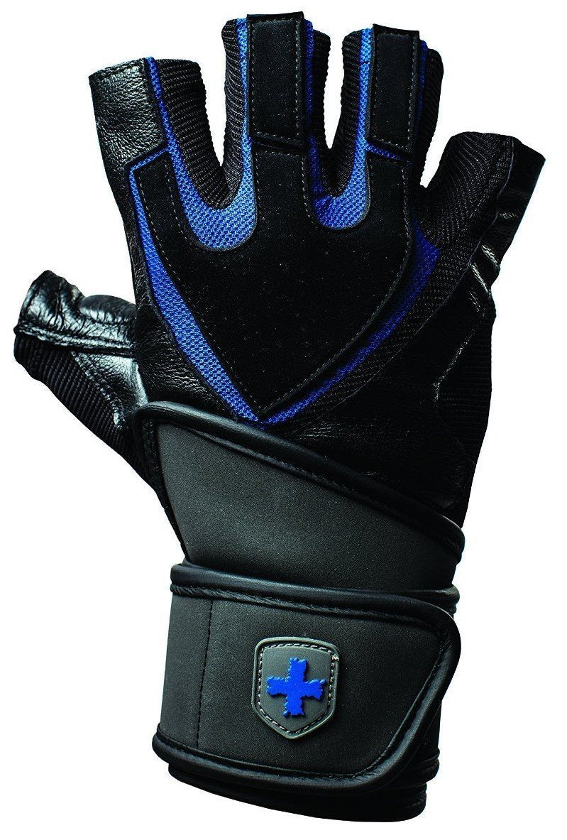 Harbinger Red Line Gewichtheber Handgelenk Wraps, 1 paar Trainingshandschuh mit Handgelenkwickel M,