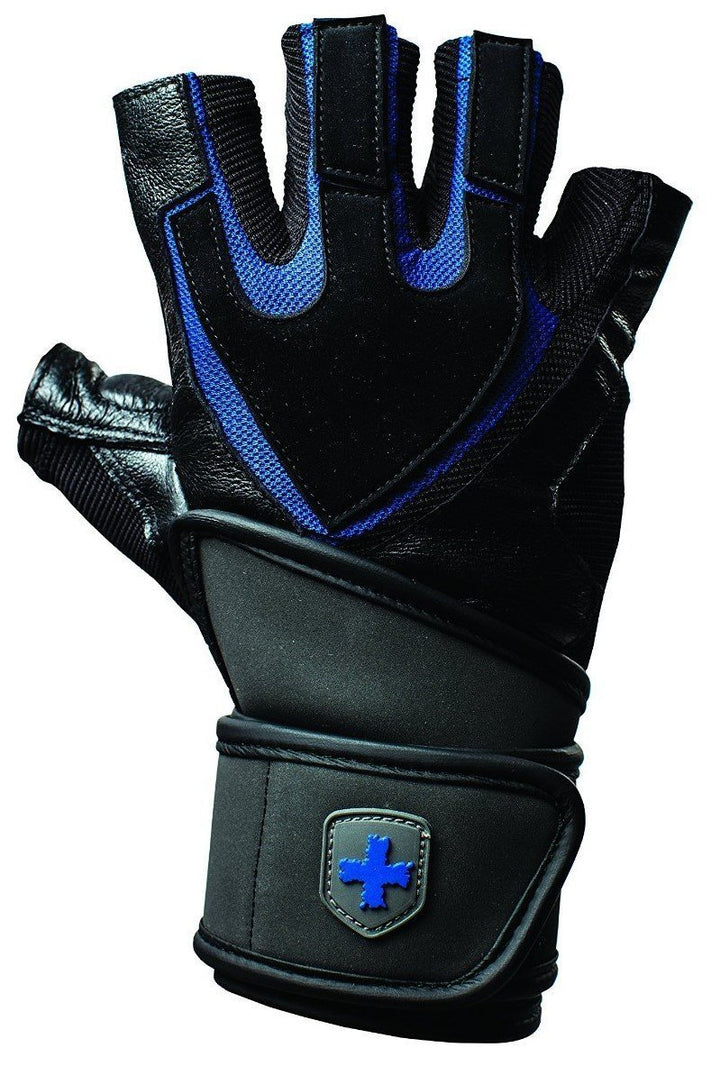 Harbinger Red Line Gewichtheber Handgelenk Wraps, 1 paar Trainingshandschuh mit Handgelenkwickel M,