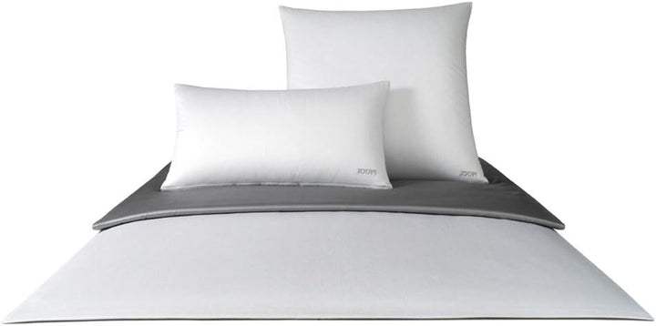 Joop! Bettwäsche Micro Pattern Silber 4040-9 1 Bettbezug 140 x 200 cm + 1 Kissenbezug 70 x 90 cm