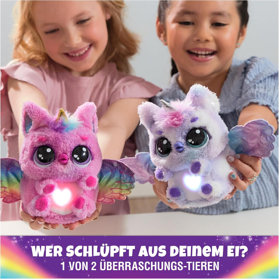 Hatchimals Alive Mystery Ei Pufficorn - magisches selbstschlüpfendes Ei ca. 25 cm gross mit interakt