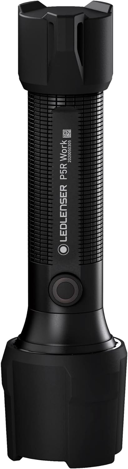 Ledlenser P5R Work Robust Taschenlampe LED, Arbeitslampe, aufladbar 14500 Lithium Akku, wasserdicht