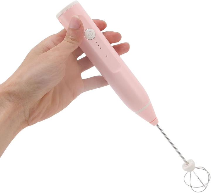Milchaufschäumer, Mini-Elektrorührer, Tragbarer Schaumbereiter, Kabelloser Elektrischer Schneebesen,