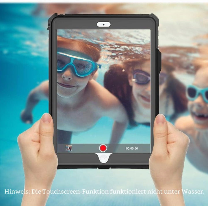 TECHGEAR Wasserdichte Hülle für iPad 10.2 2021/2020/2019 [9. 8. 7. Generation] {Poseidon Case} Schla