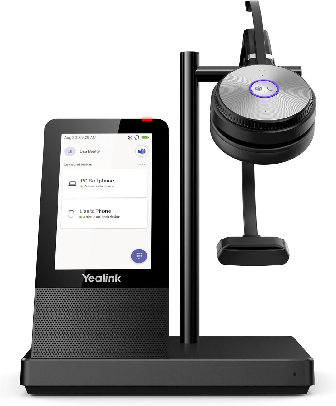 Yealink DECT Headset WH66 Mono Teams, WH66 Mono Teams