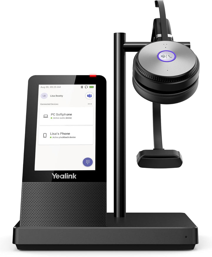 Yealink DECT Headset WH66 Mono Teams, WH66 Mono Teams