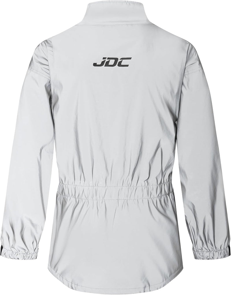Wasserdichte Motorrad-Regenüberzugsjacke Hohe Sichtbarkeit - SHIELD, Reflektierend
