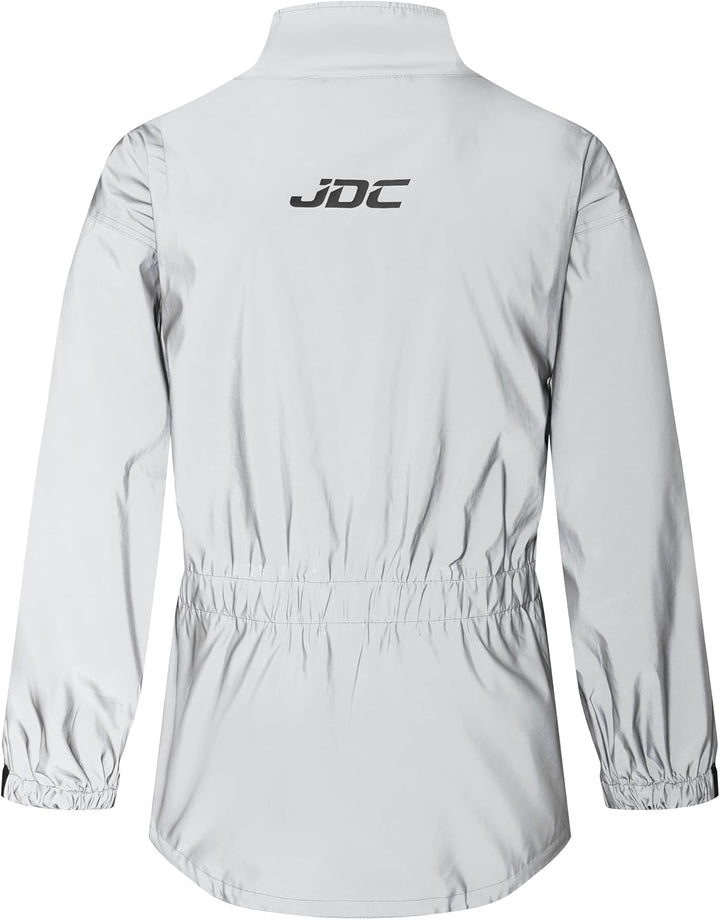 Wasserdichte Motorrad-Regenüberzugsjacke Hohe Sichtbarkeit - SHIELD, Reflektierend