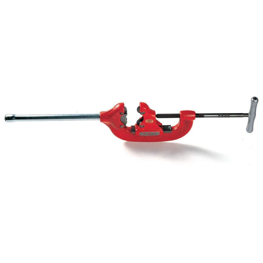 RIDGID 32880 Modell 44-S Hochleistungsrohrabschneider mit 4 Schneidrädern, Stahlrohrabschneider 2 1/