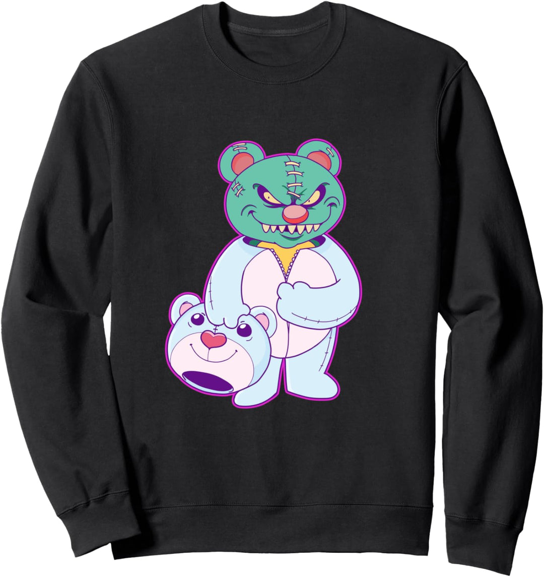 Pastel Goth Teddy Kawaii Anime Sweatshirt