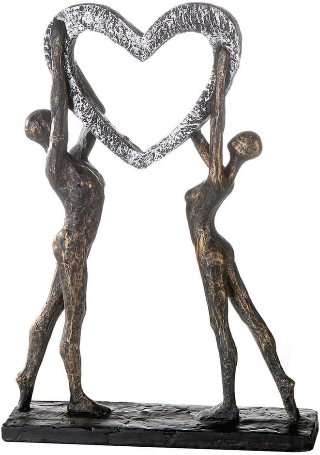 Casablanca - Skulptur, Objekt, Figur, Dekofigur - Victory Sieg der Liebe - Poly - Höhe: 37 cm