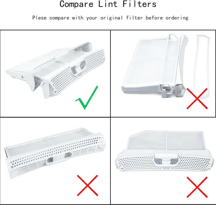 Flusensieb Filter kompatibel mit Siemens Neff Bosch 00656033 656033 Filtertasche IQ300 IQ500 IQ700 I