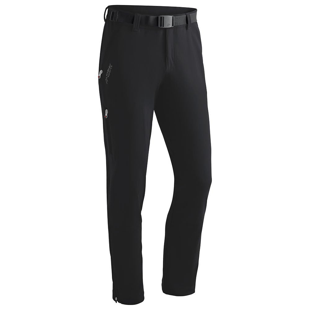 Maier Sports Herren Trekkinghose Naturno Slim 28 Schwarz, 28 Schwarz