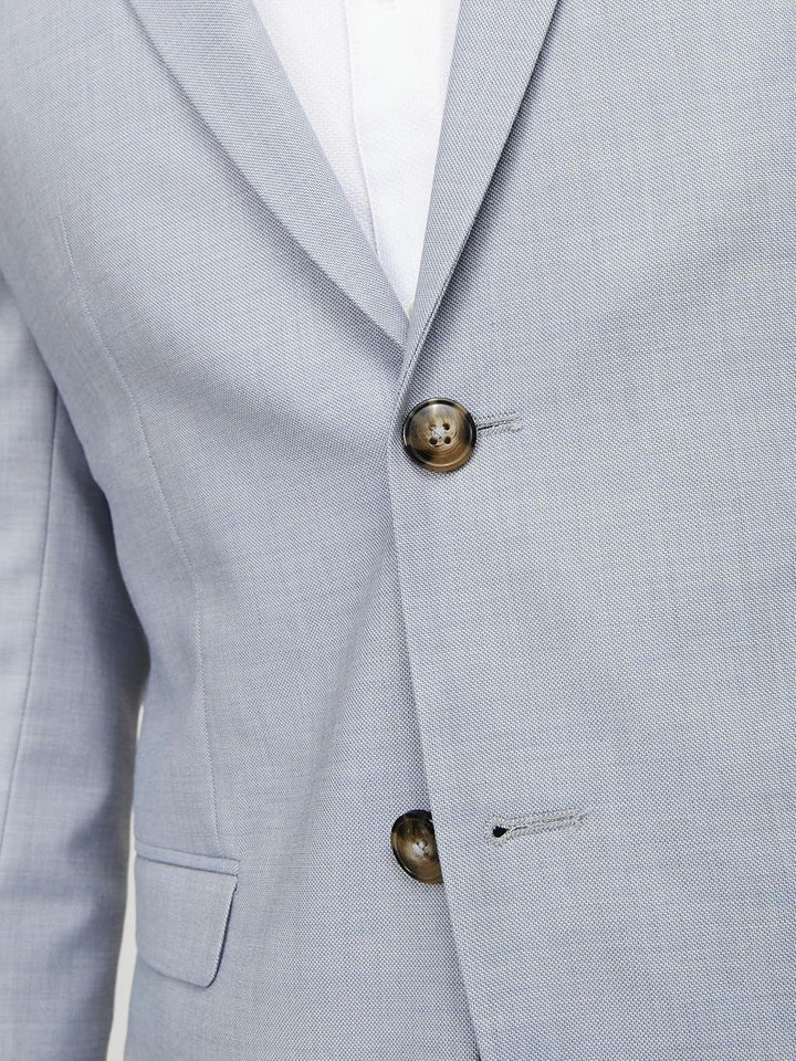 JACK & JONES Male Einreihiger Blazer JPRSOLARIS Super Slim Fit Blazer 54 Cashmere Blue/Fit:super Sli