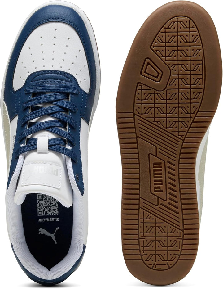PUMA Unisex Caven 2.0 Sneaker 36 EU Puma White Desert Dust Gum, 36 EU Puma White Desert Dust Gum