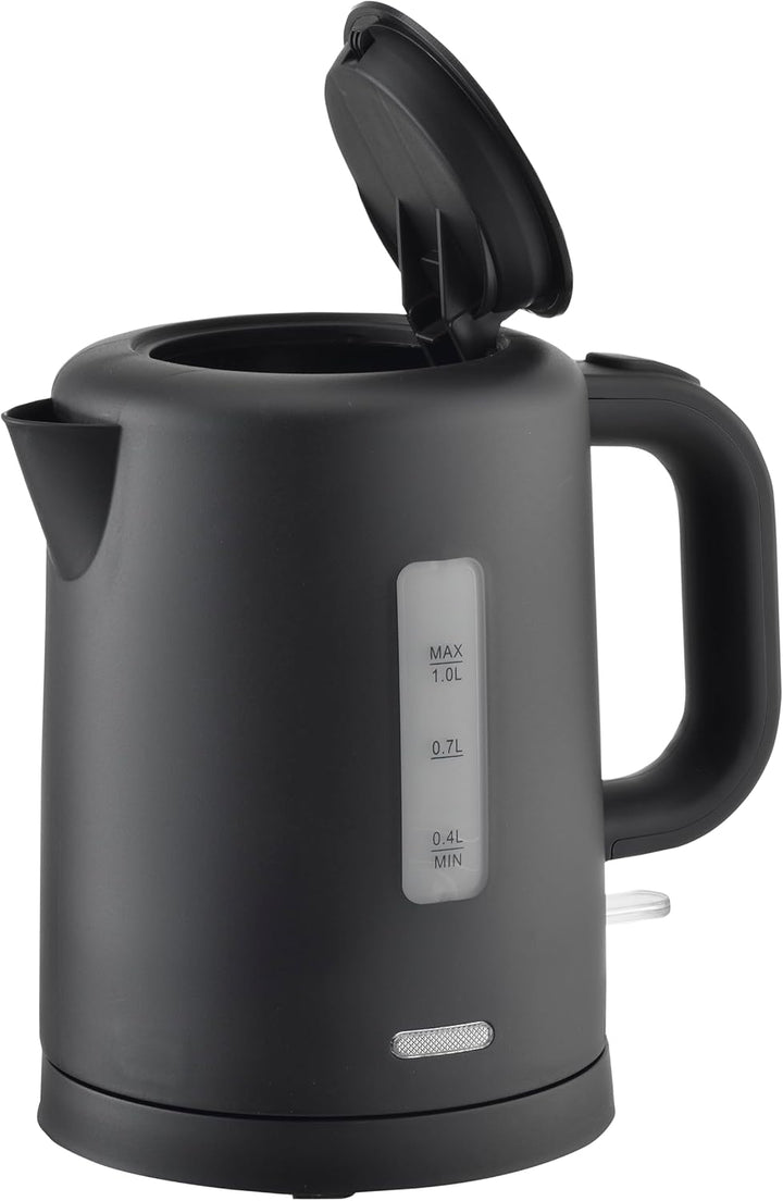 Sieberg Wasserkocher Klein 1 Liter - Kompakt & Leicht Reisewasserkocher 1100 Watt, kleiner für Campi