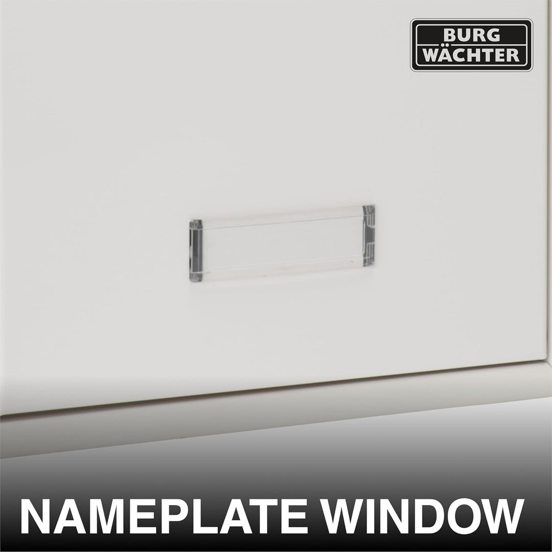 Sterling MB11BK MB11 Forth Briefkasten aus Stahl für hinten, weiss, 244 x 351 x 98mm 244 x 351 x 98m