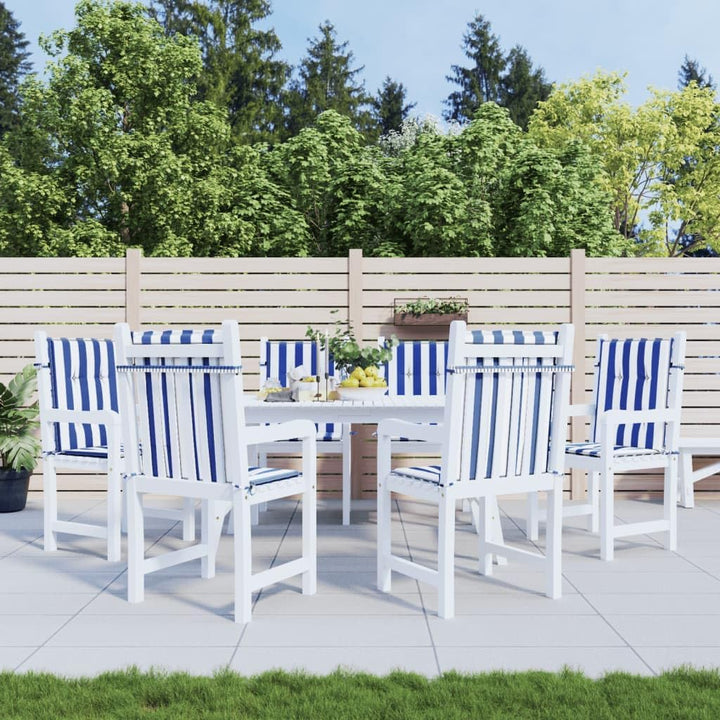 Tidyard 6 STK. Gartenstuhlauflagen, Niedriglehner Auflagen für Gartenstühle, Stuhlauflage Stuhlkisse