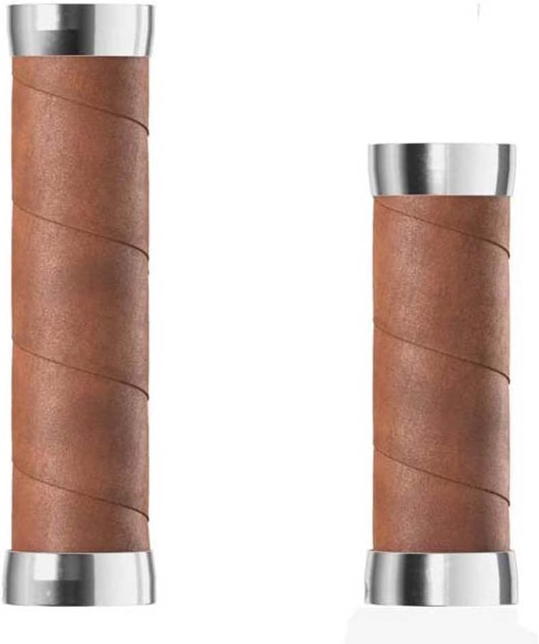 Brooks Slender Leather Grips (100 + 130 mm) – Dark Tan – New22 Guidoline, Standard