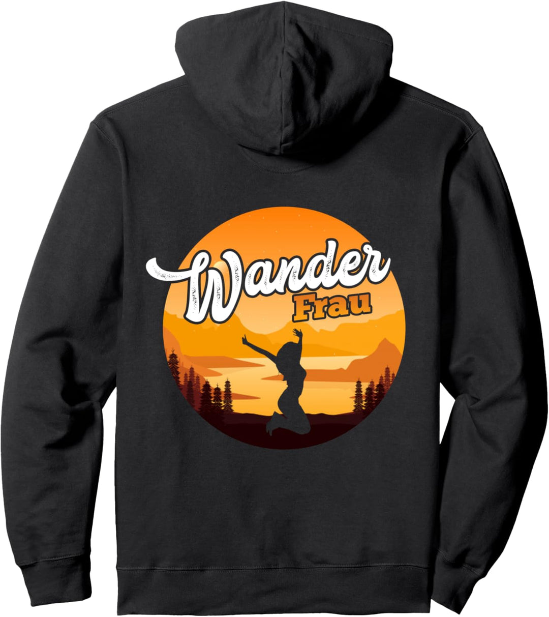 Mir reichts ich geh Wandern Wanderfrau Wanderin Wannderung Pullover Hoodie