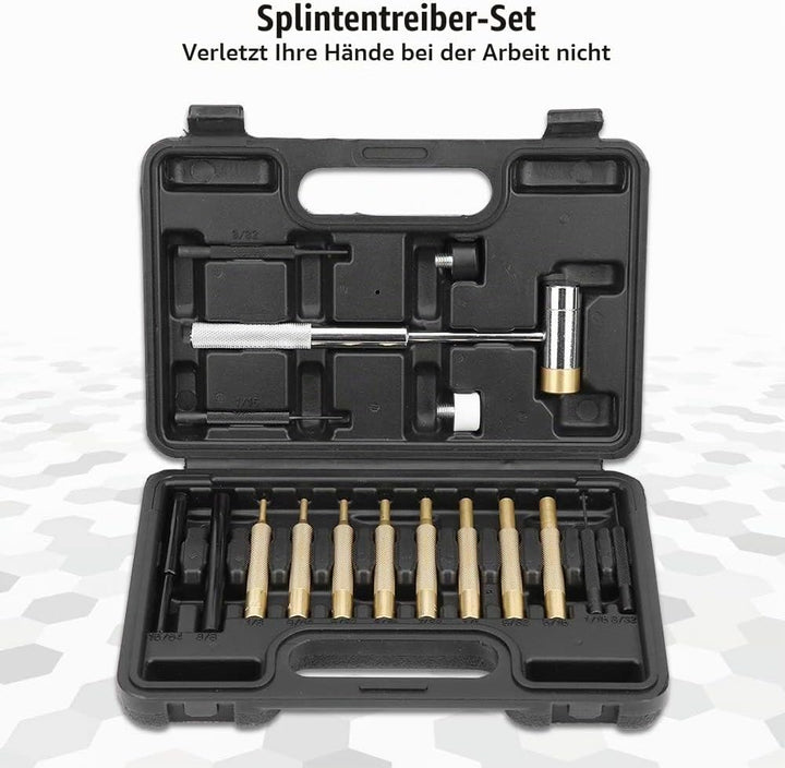 Roll Pin Punch Set, Punch Set, Wartungswerkzeug, Splinttreiber, für die Wartung von Büchsenmachern