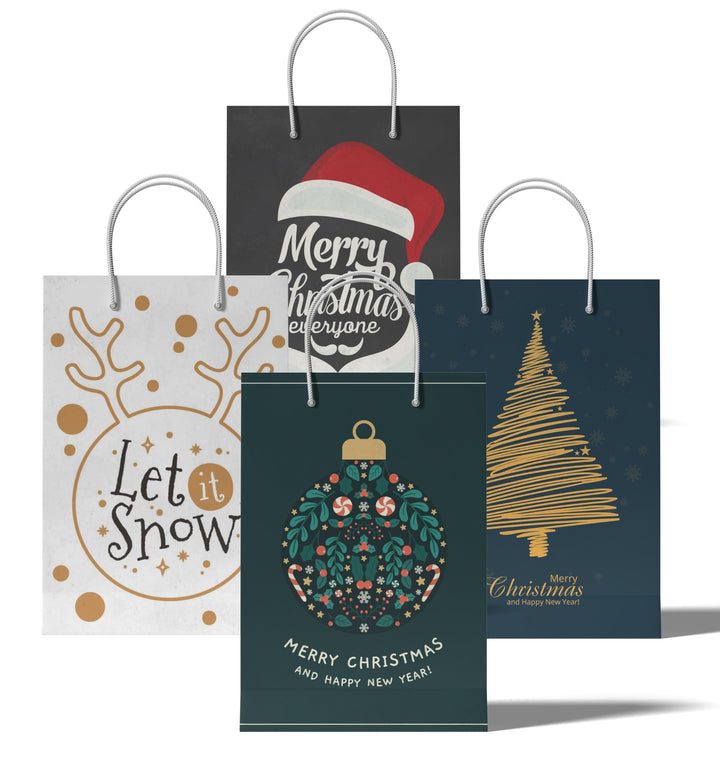 36 XXL-Geschenktaschen für Weihnachten: Grosse Weihnachtsgeschenktüten ideal für Präsente & Geschenk