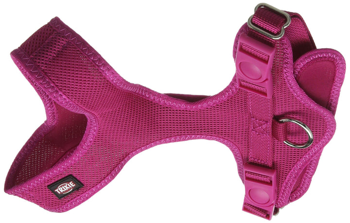 Trixie Soft Hundegeschirr, 33–50 cm x 20 mm, Fuchsia fuchsia 33-50 cm/20 mm (Pack of 1), fuchsia 33-