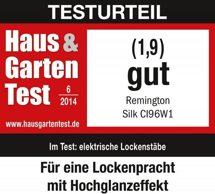 Remington Lockenstab [kegelförmig 13-25mm] Silk Digital (hochwertige Keramikbeschichtung mit Seidenp