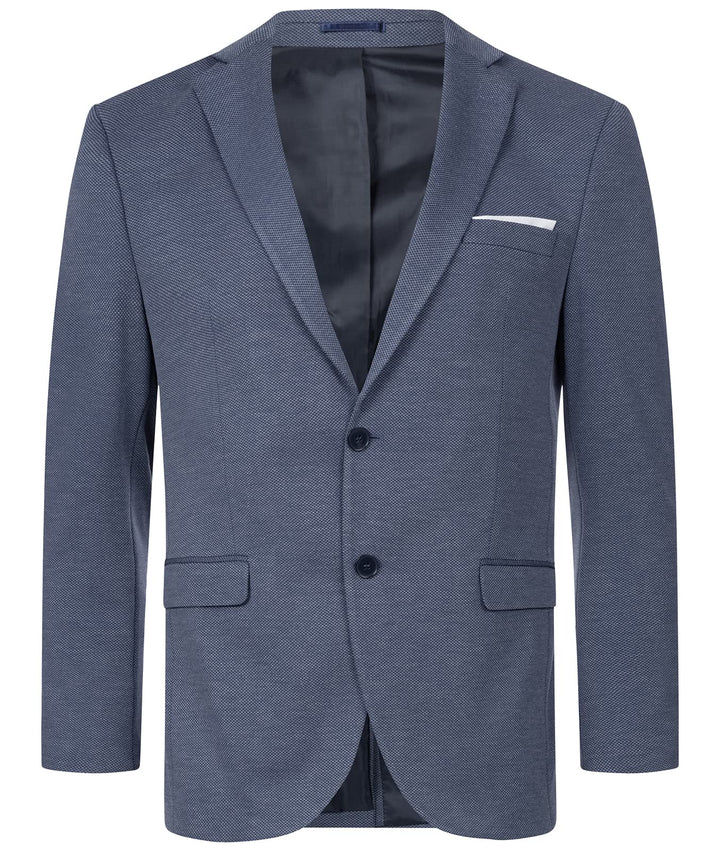 Indumentum Herren Sakko Blazer IJS-102 L Blau, L Blau