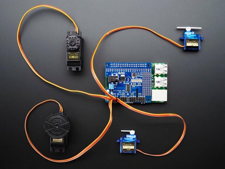 Adafruit 16-Channel PWM / Servo HAT for Raspberry Pi - Mini Kit [ADA2327]