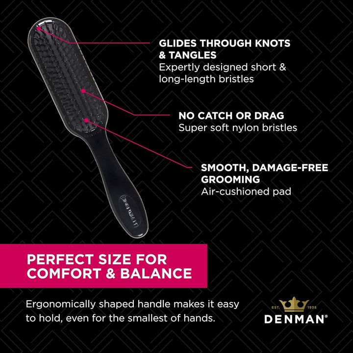 Denman - Tangle Tamer D90 schwarz