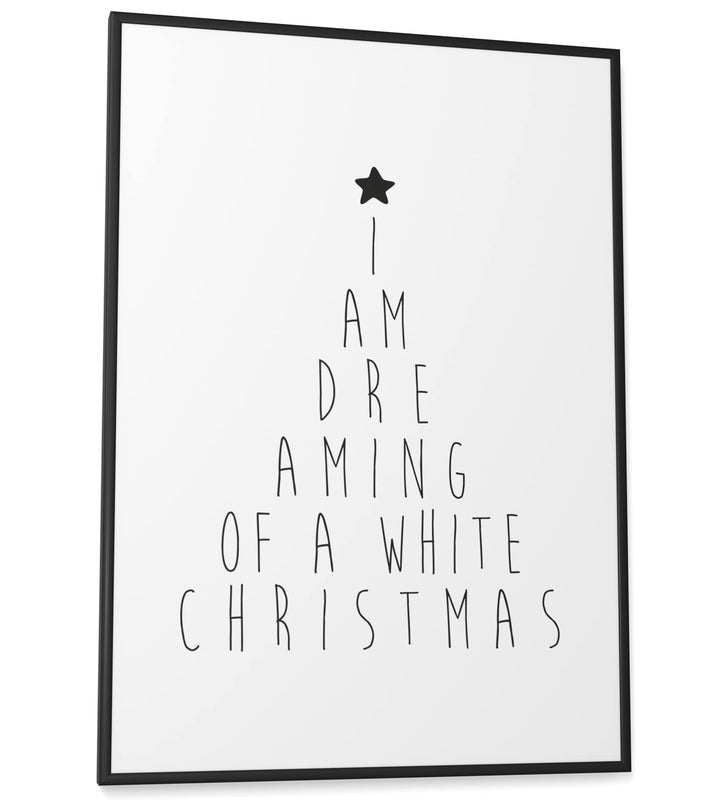Papierschmiede® XMAS Poster, A2 Bild fertig gerahmt (Rahmen mit „jetzt anpassen“ auswählen), Weihnac