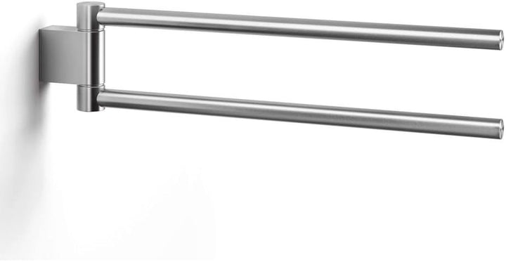 ZACK 40424 "ATORE" Handtuchhalter, schwenkbar, Edelstahl matt Silber, Silber