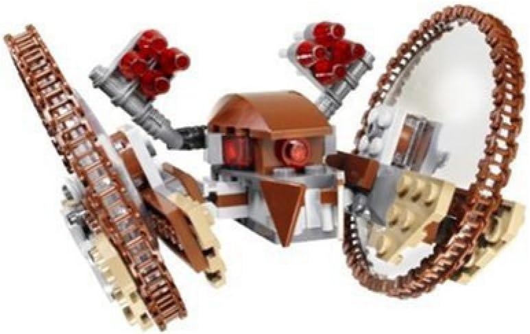 LEGO Star Wars 7670 - Hailfire Droid und Spider Droid