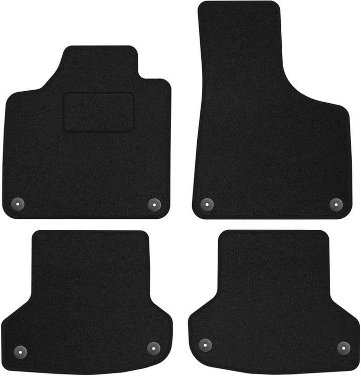 MOTOS Standard Velours-Fussmatten passend für Audi A3 8P 2003-2013 passt auch für S3 8P und RS3 8P -
