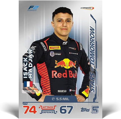 Topps Turbo Attax Formel 1 2024 - Mega Tin - Fast Track - enthält 66 Karten, darunter 6 LE's und 4 E