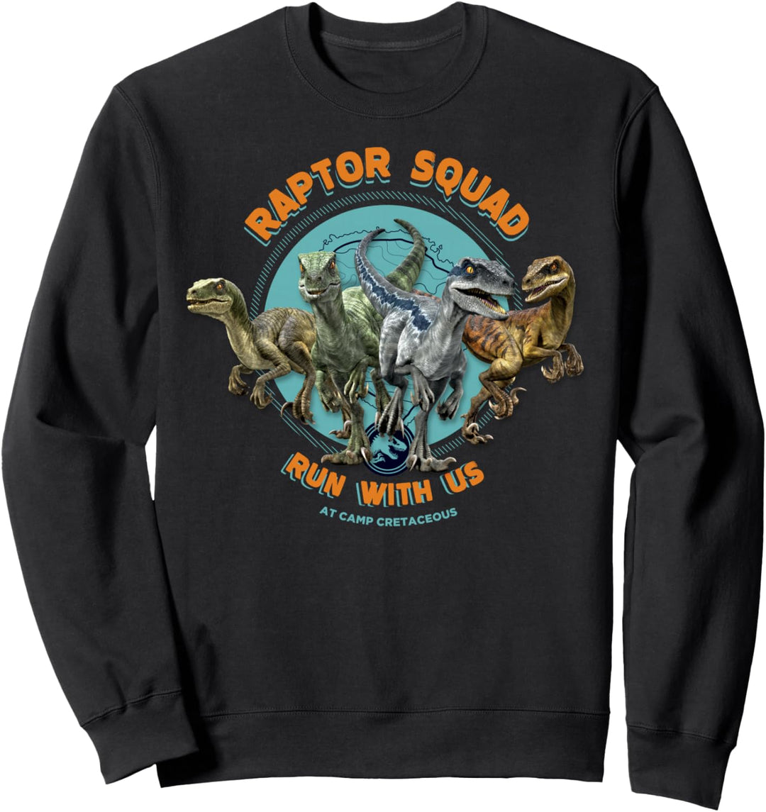Jurassic World: Camp Cretaceous Raptor Squad Run With Us Sweatshirt