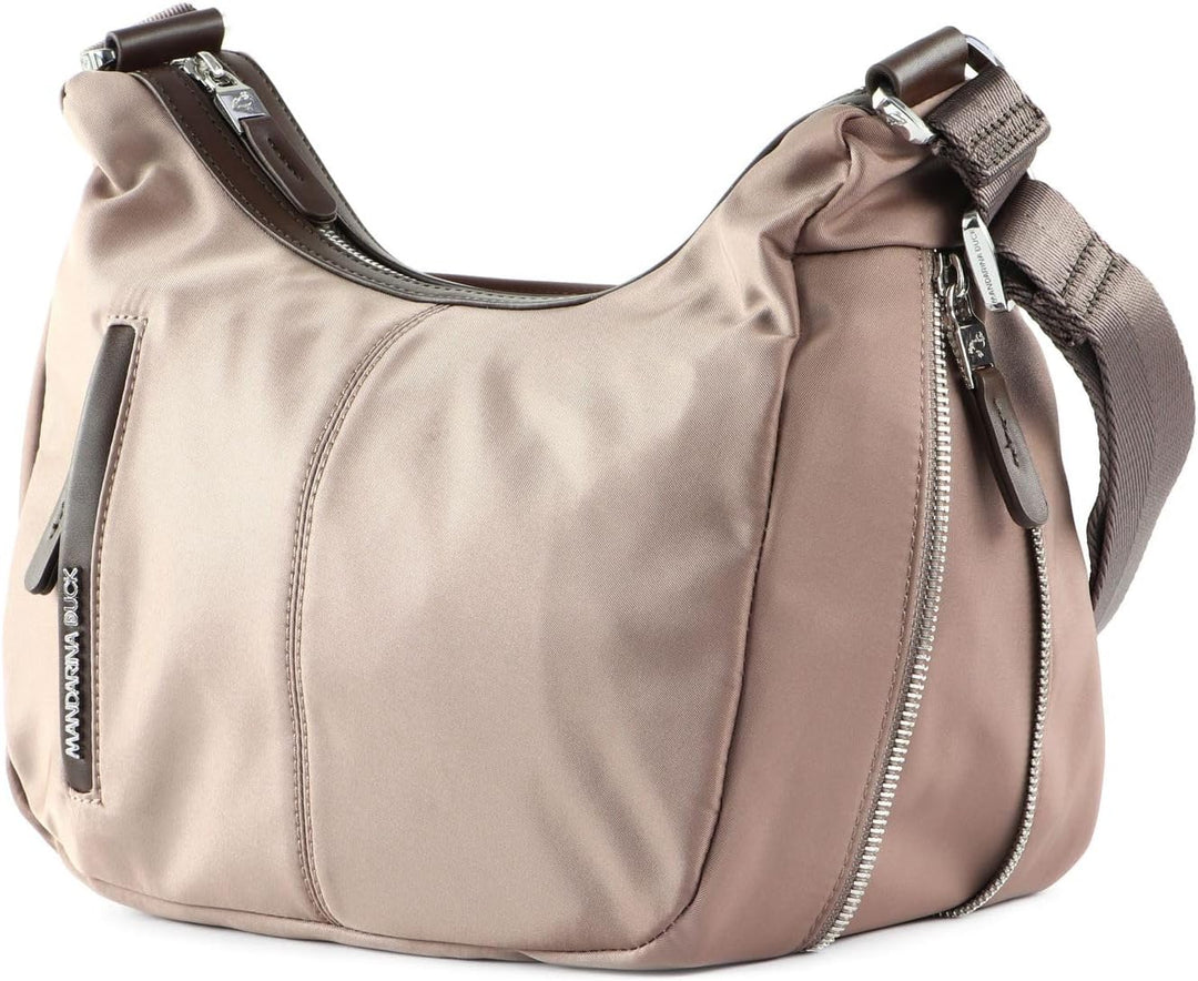 Mandarina Duck Damen Hunter HOBO, Einheitsgrösse Beaver, Beaver