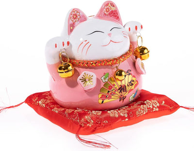Japanische Glückskatze, Rosa, Rosa