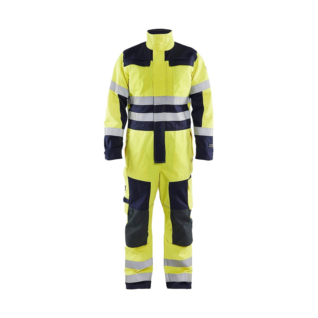 Blaklader 63781514 MULTINORM-OVERALLS, Gelb/Marine, grootte C62, C62