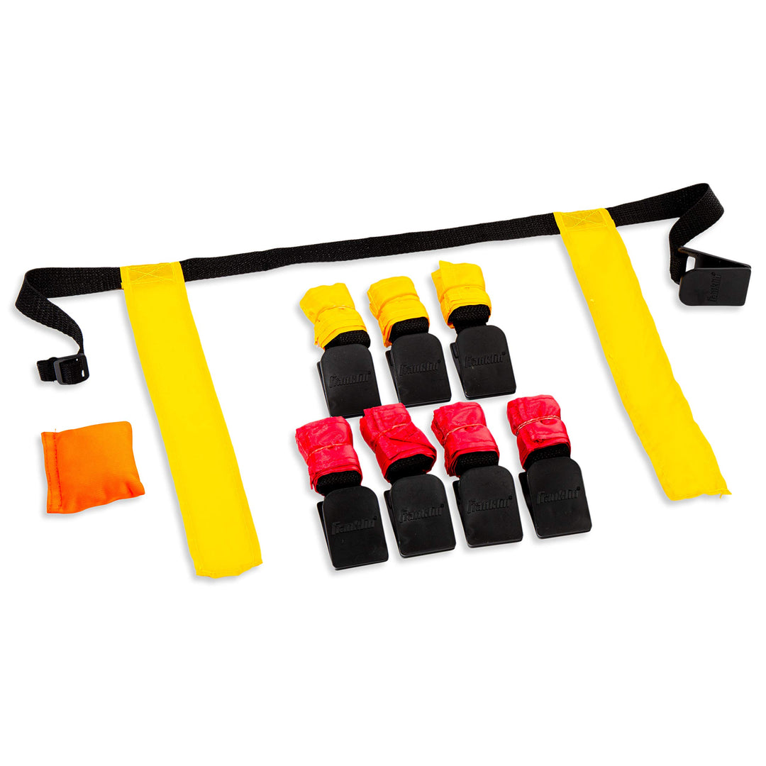 Franklin Sports Youth 8 Player Flagge Fussball-Kit