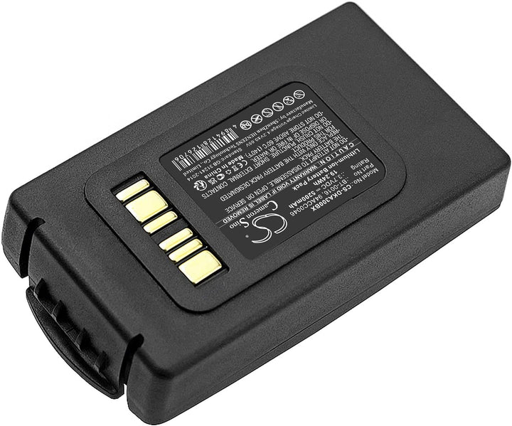 CS-DKA300BX Akku 5200mAh Kompatibel mit [Datalogic] Skorpio X3, Skorpio X4 Ersetzt 94ACC0046, für 94