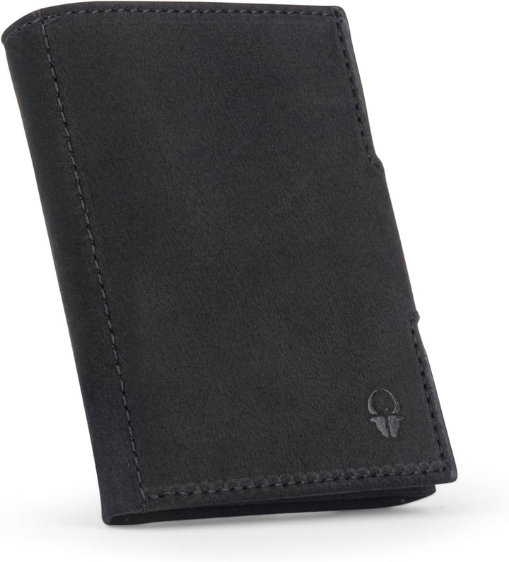 DONBOLSO Wallet NextGen Leder Slim Wallet mit Münzfach Geldbeutel mit RFID Schutz Kartenetui bis 11