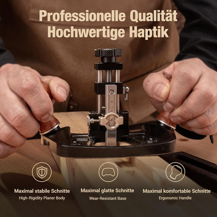 HONGDUI KM-17 PRO Router Hobel Holzbearbeitung Oberfräse Hobel zum Stimmen von Tischlereien, Schneid