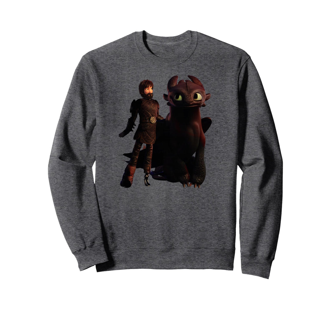 Drachenzähmen Leicht Gemacht 3 Hiccup und Toothless Sweatshirt